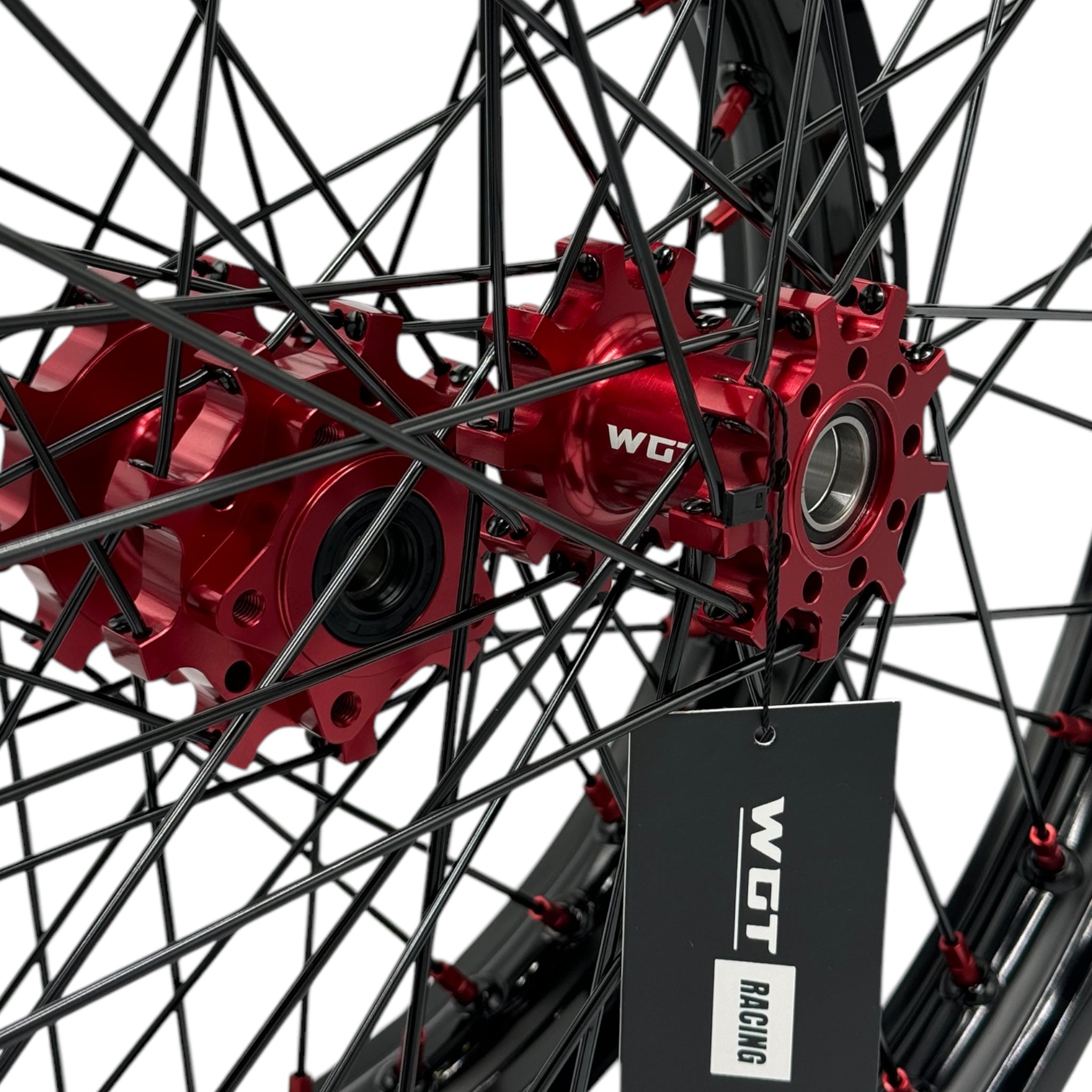 V2 RED 19x16 Surron wheel set