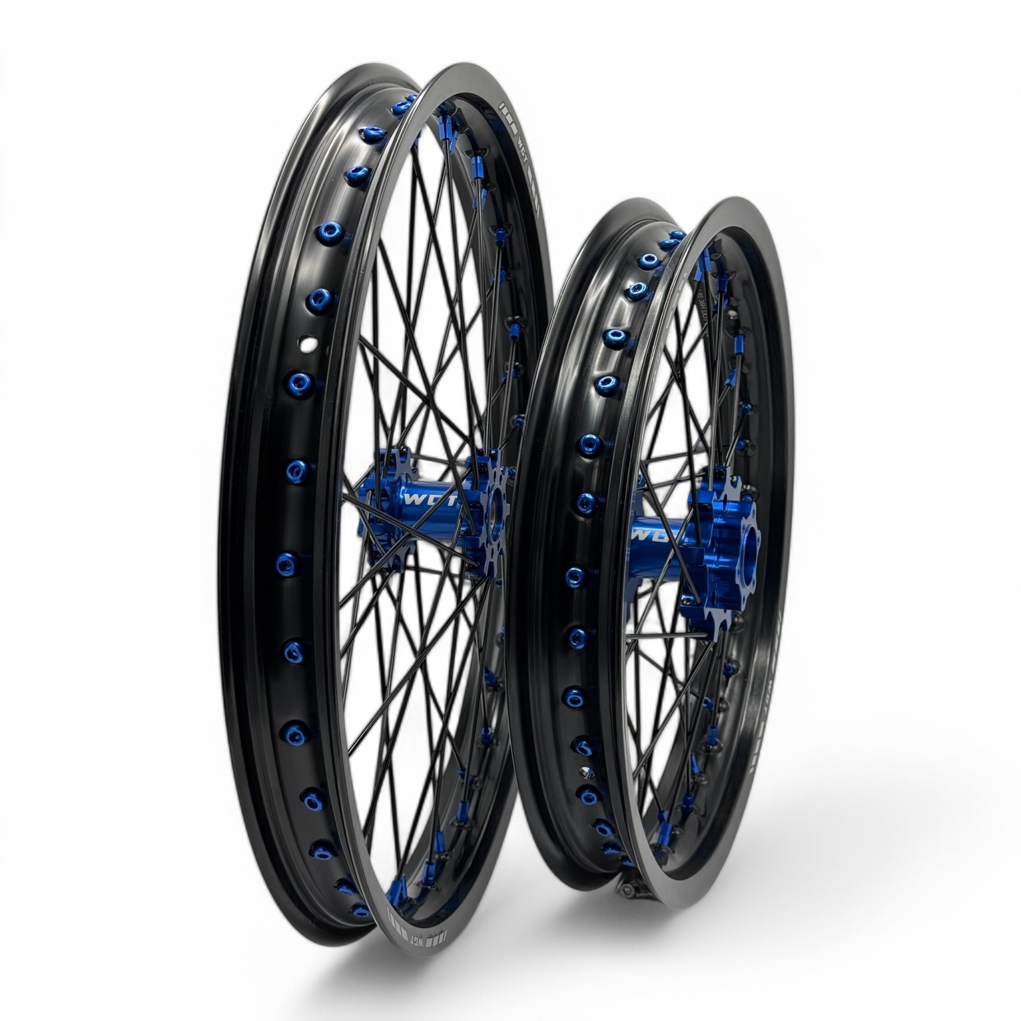 V2 blue 19x16 Surron wheel set