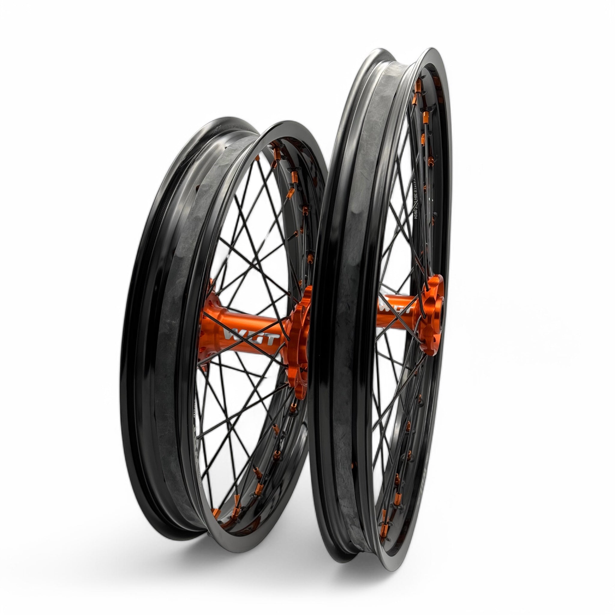 Orange Purple 21-18 Ultra bee wheels