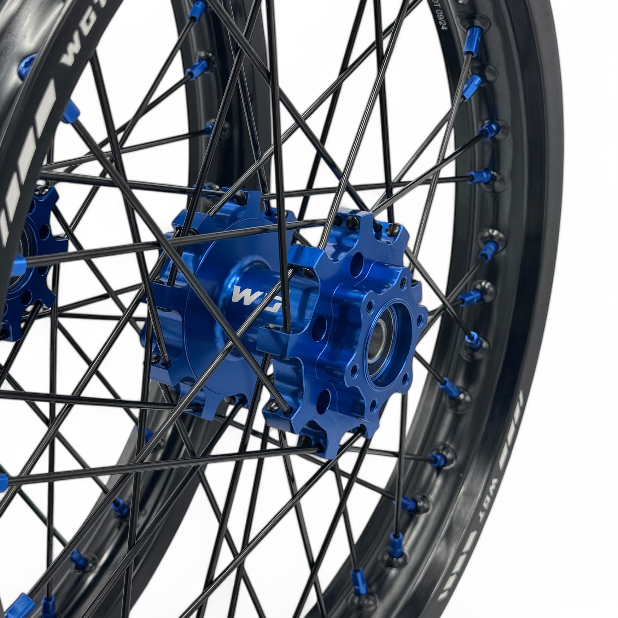 V2 blue 19x16 Surron wheel set