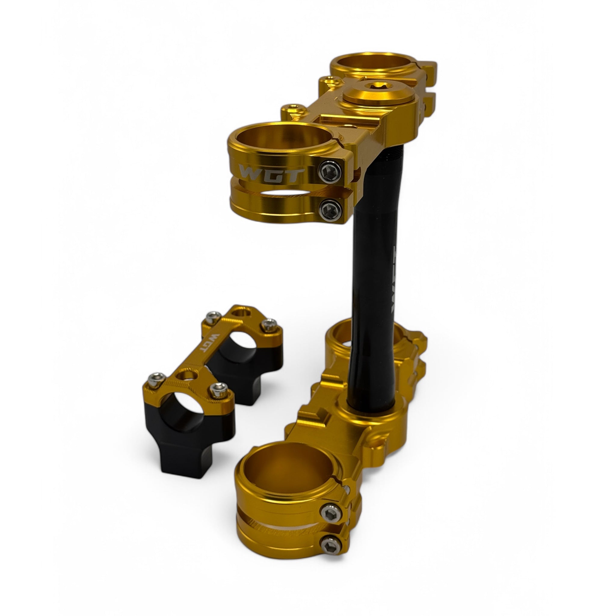 WGT Gold ultra bee triple clamps