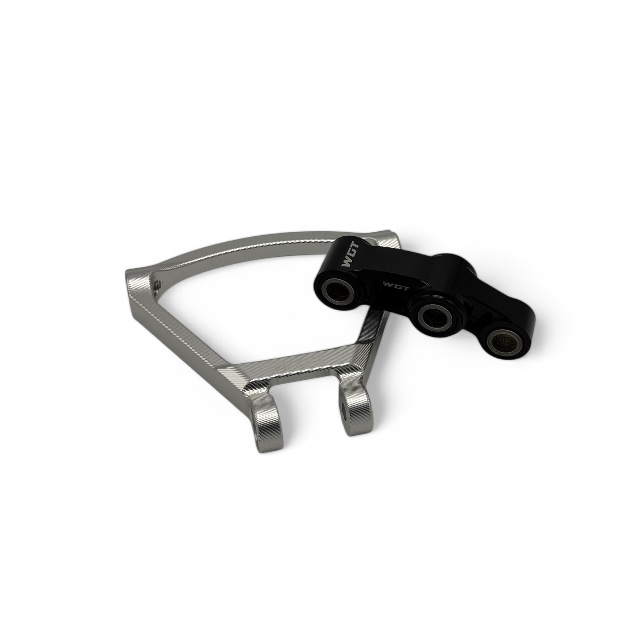 Silver and black Ultra bee linkage