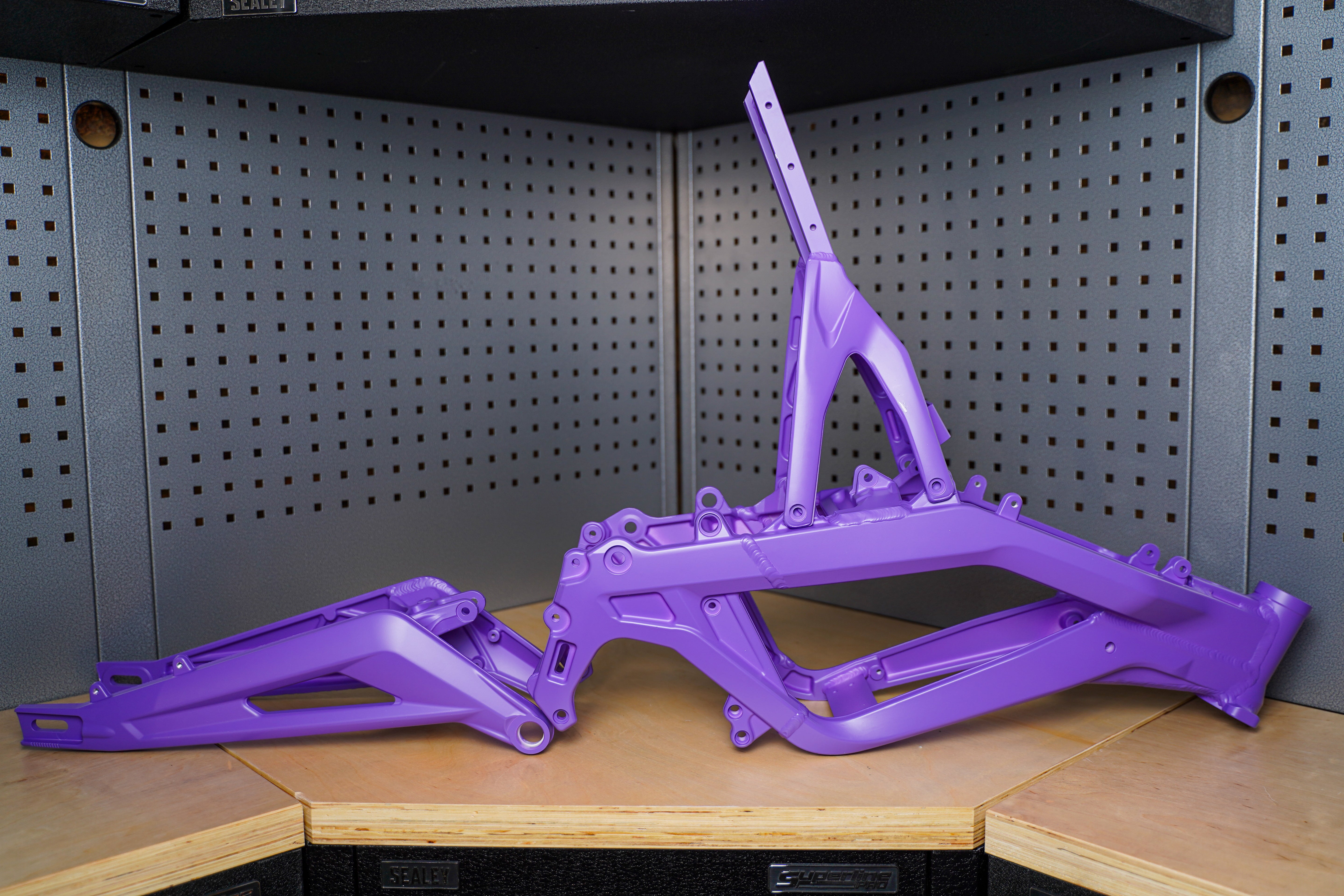 Purple surron light bee frame