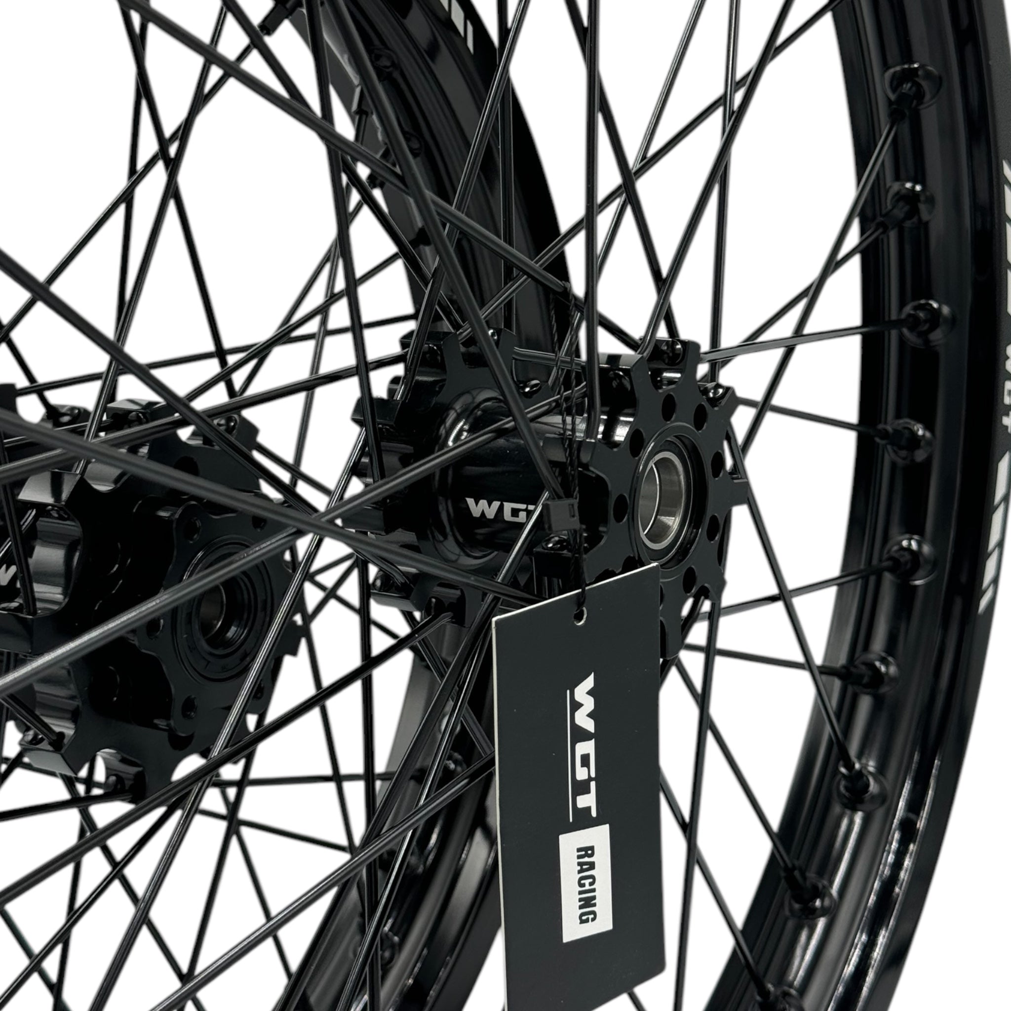 V2 black 19x16 Surron wheel set