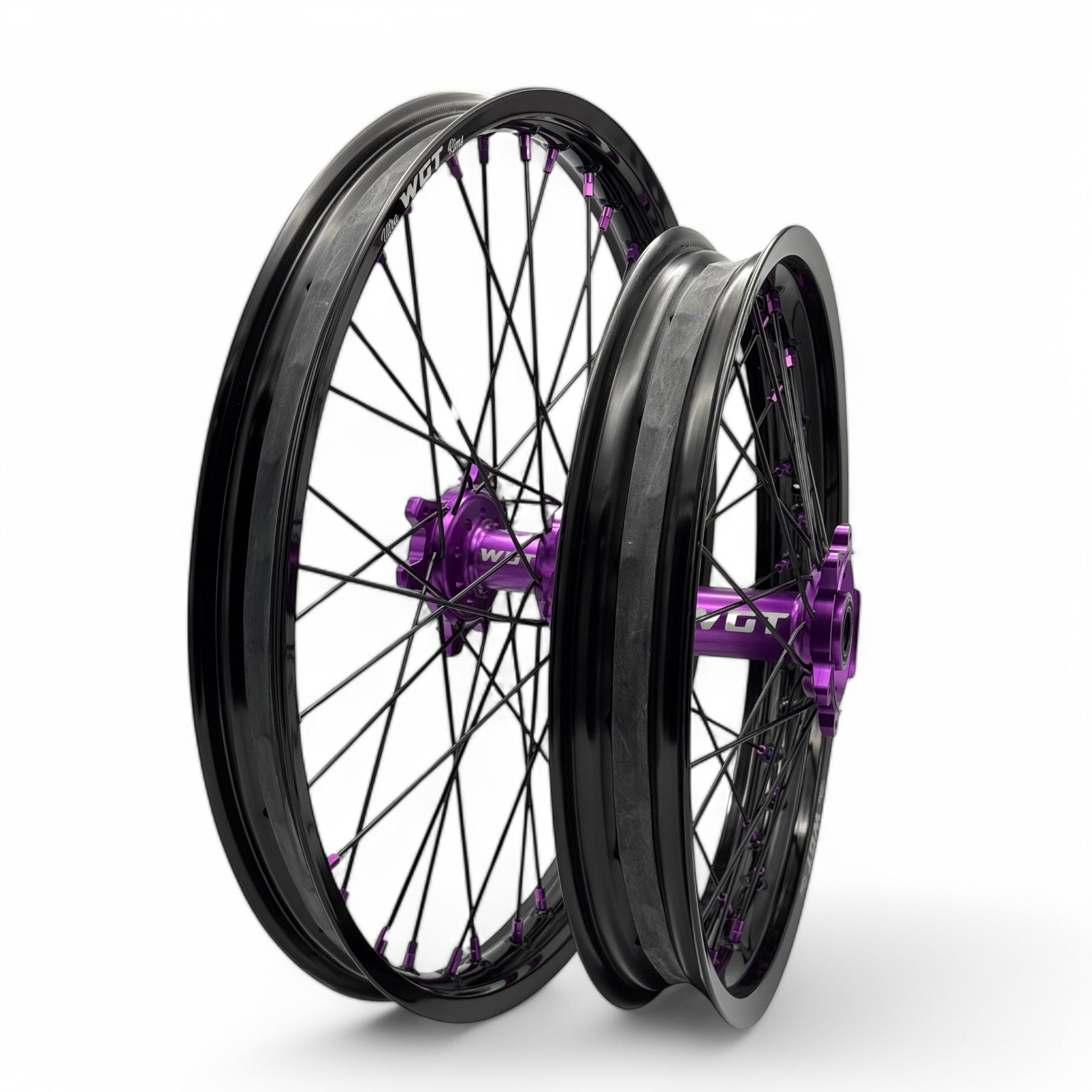 Purple 21-18 Ultra bee wheels