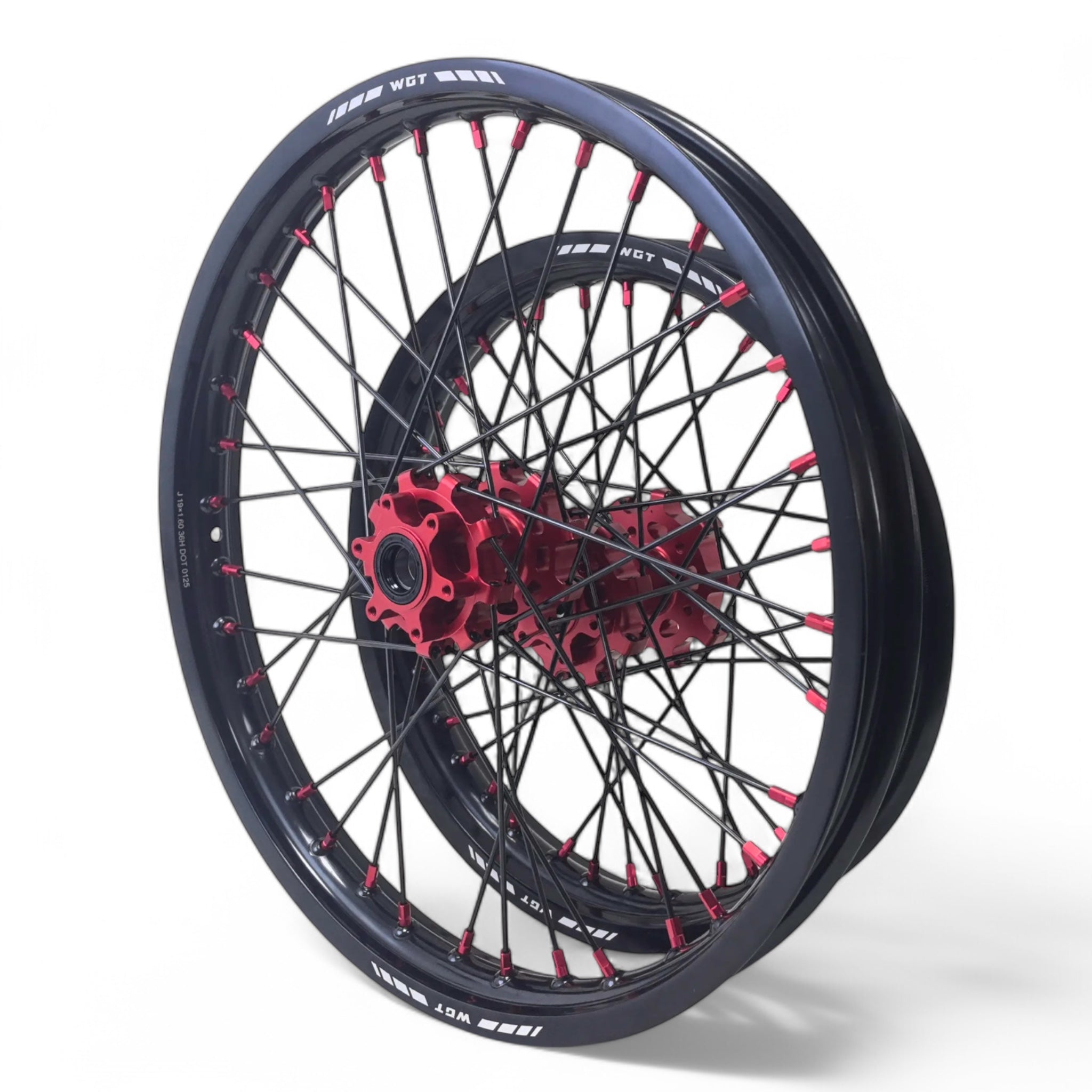Red WGT Mx5 19x16 wheel-set