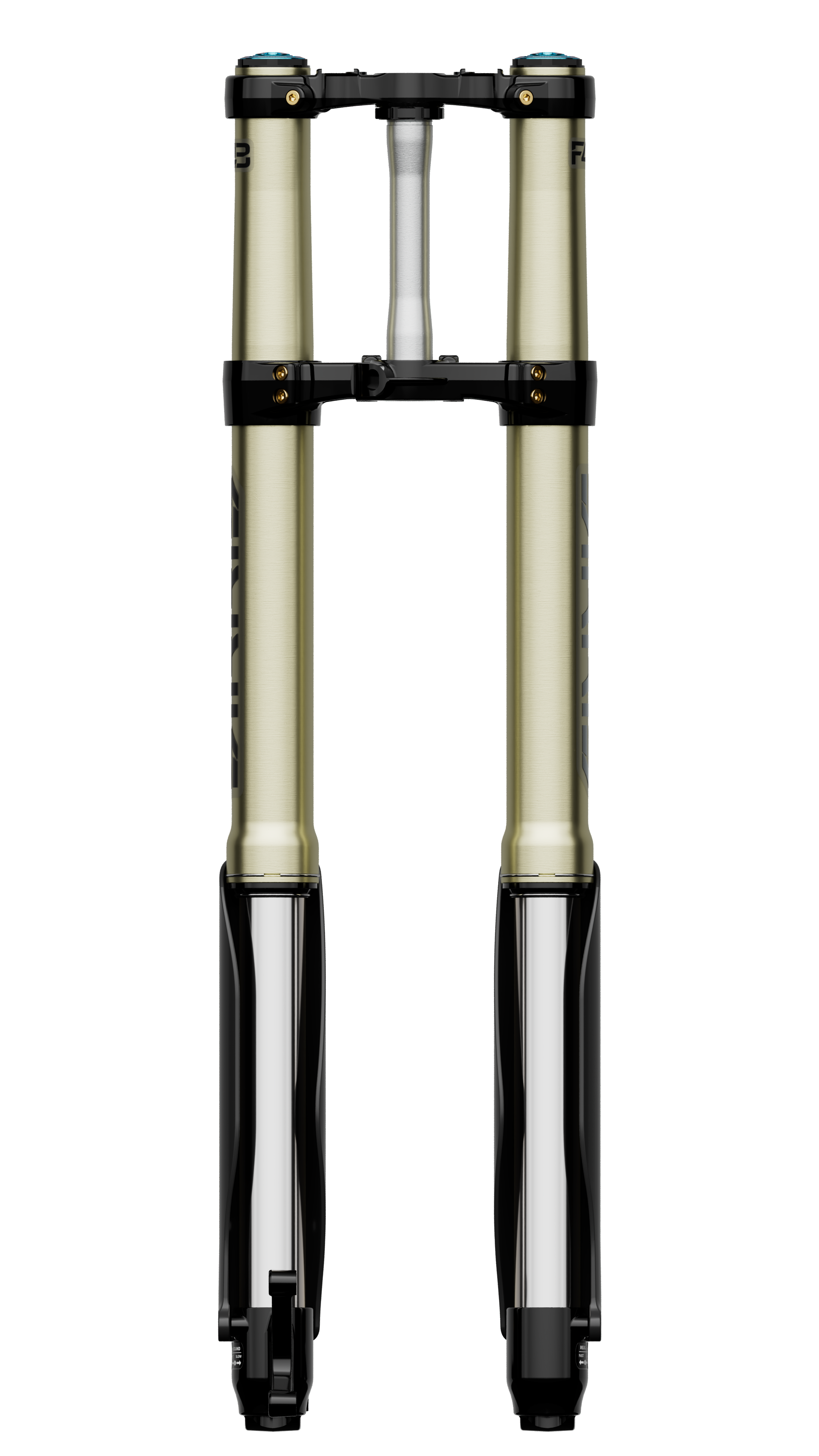Sirris F43 MX fork rear view
