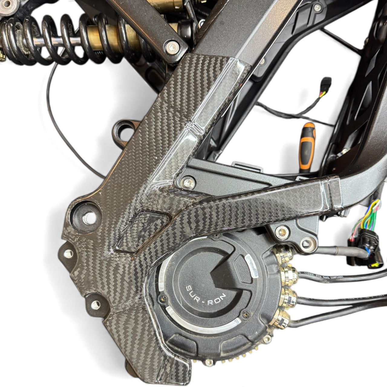 Real Carbon Fibre LBX frame guards