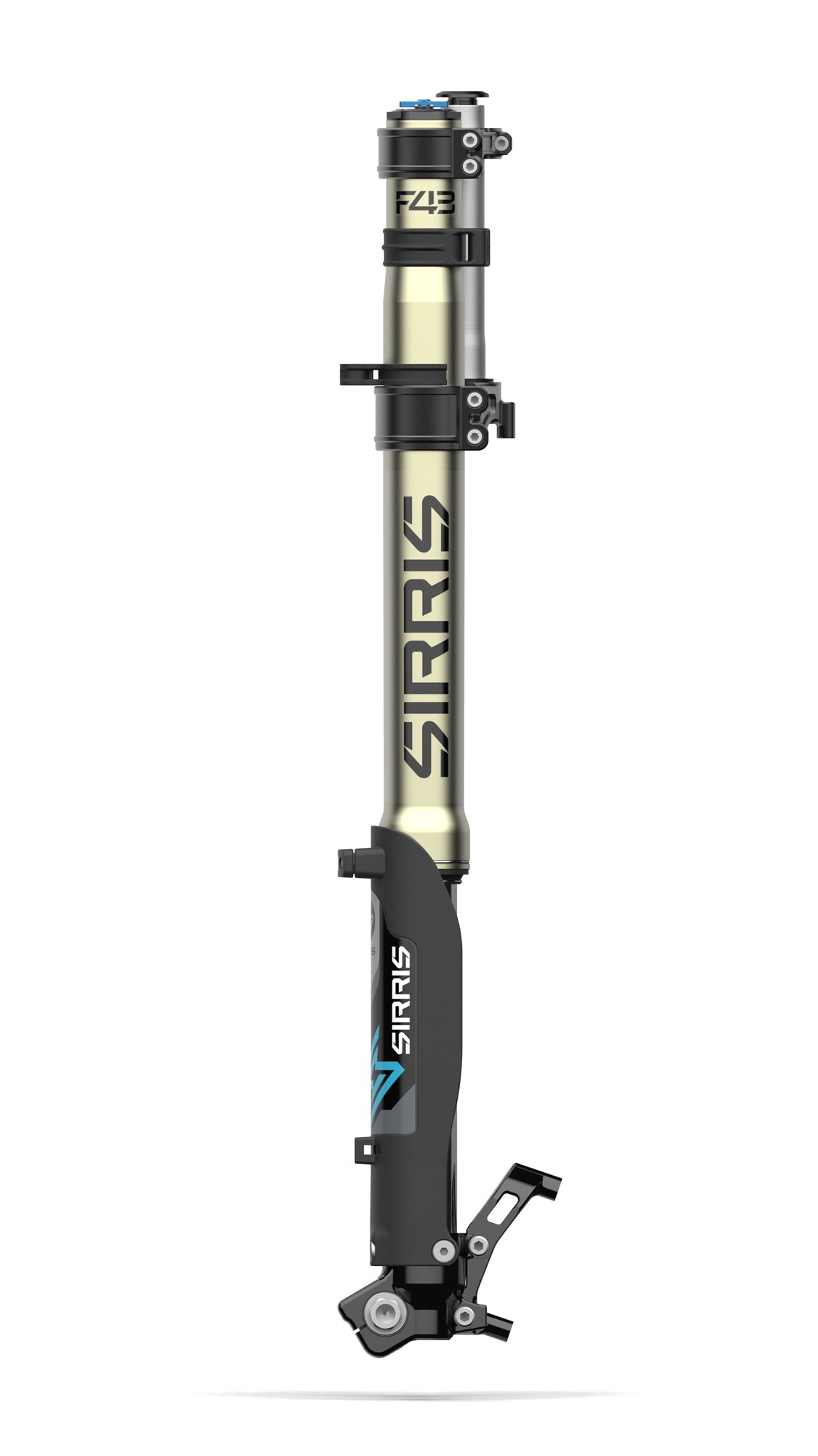 Sirris F43 CMX fork left side detail